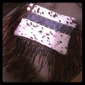 Keep it gypsy Vintage Louis Vuitton Cow Clutch